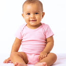 Melhor preço em kit de bodies lisos para enxoval de menina.