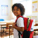 Menino,usando dentro da sala de aula,