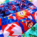 Roupa de baixo infantil masculina com personagens