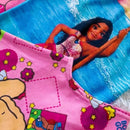 Roupa de piscina infantil com figura de animal de estimação estilo cartoon