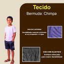 bermuda infantil menino usando