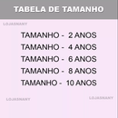 tabela de medidas biquini infantil moda verão