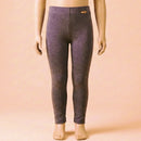 Legging infantil para uso diário, escolar e atividades físicas cinza