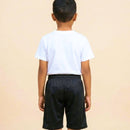 Bermuda masculina infantil moda verão 2026 Estilo Tactel - Kit 3 Unidades