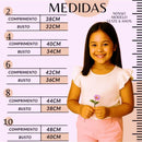 blusa infantil tabela de medidas